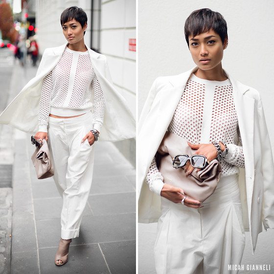 all white look nude how to style