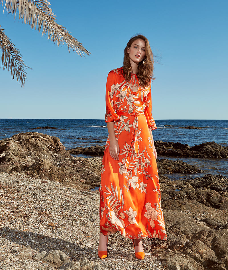 Tropical Prints Kleid von Ana Alcazar