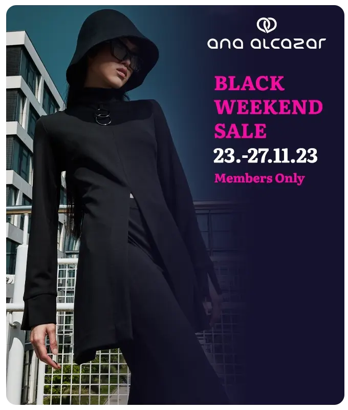 Ana Alcazar Black Weekend Sale - For registered members only