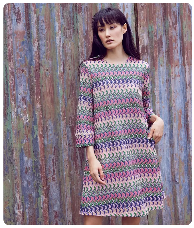 Ana Alcazar summer knit ajour dress