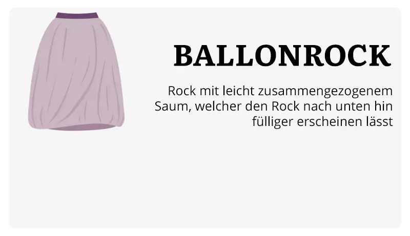 Definition: Was ist ein Ballonrock?