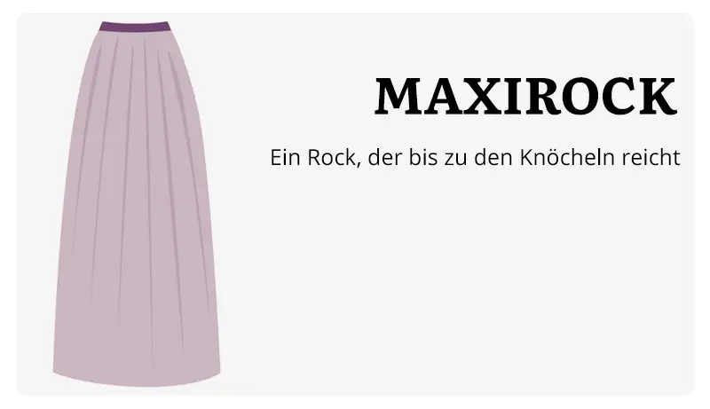 Definition: Was ist ein Maxirock?
