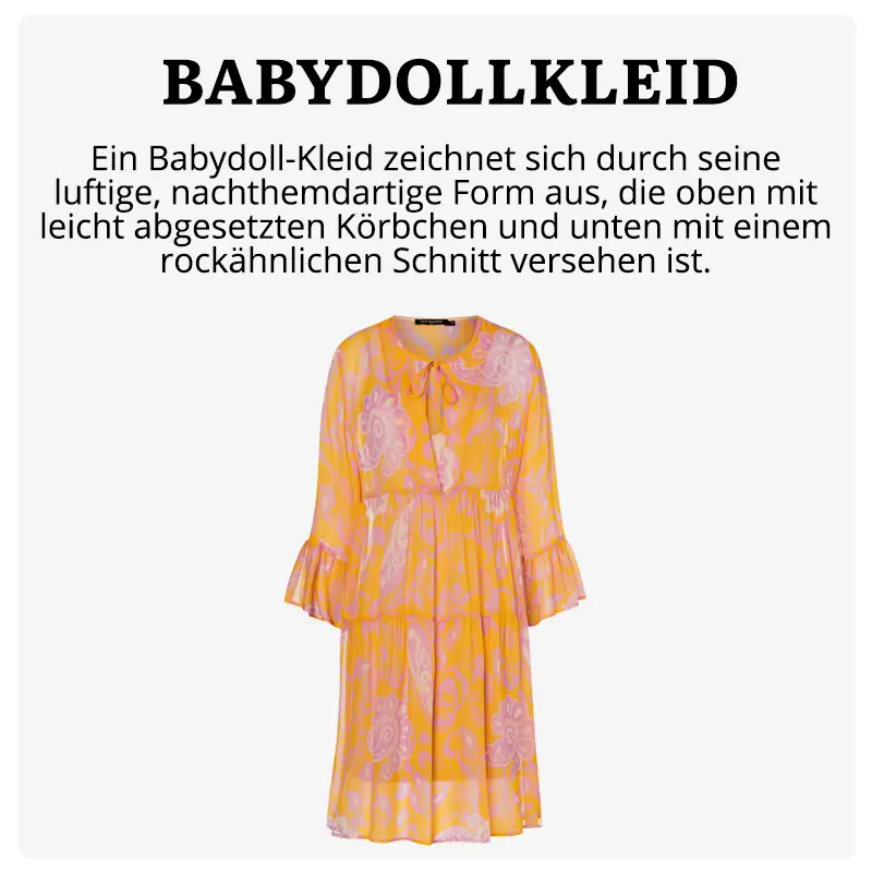 Definition: Was ist ein Babydoll Kleid?