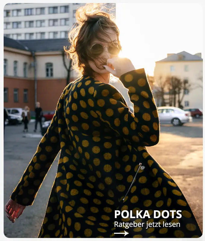 Polka-Dots Muster - alles wissenswerte zum Pünktchenprint jetzt bei Ana Alcazar lesen